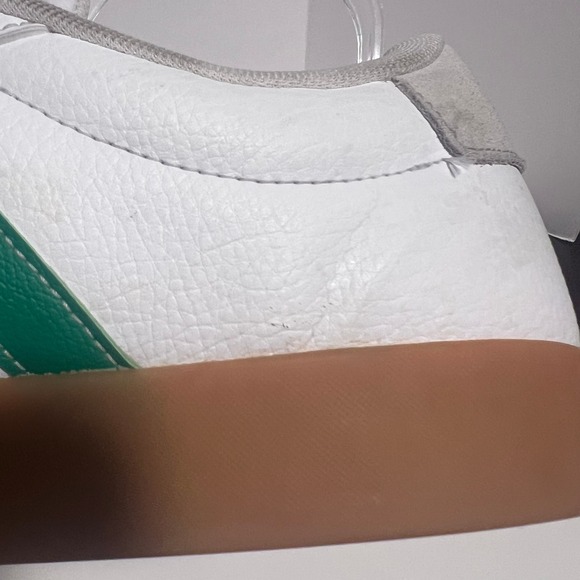 Adidas‎ Sneakers Gum Sole Mens 12 Red Green Stripes Casual Shoes - Picture 13 of 16